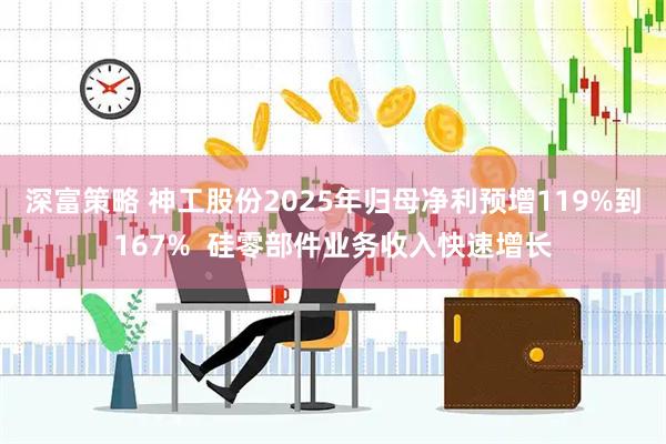 深富策略 神工股份2025年归母净利预增119%到167%  硅零部件业务收入快速增长